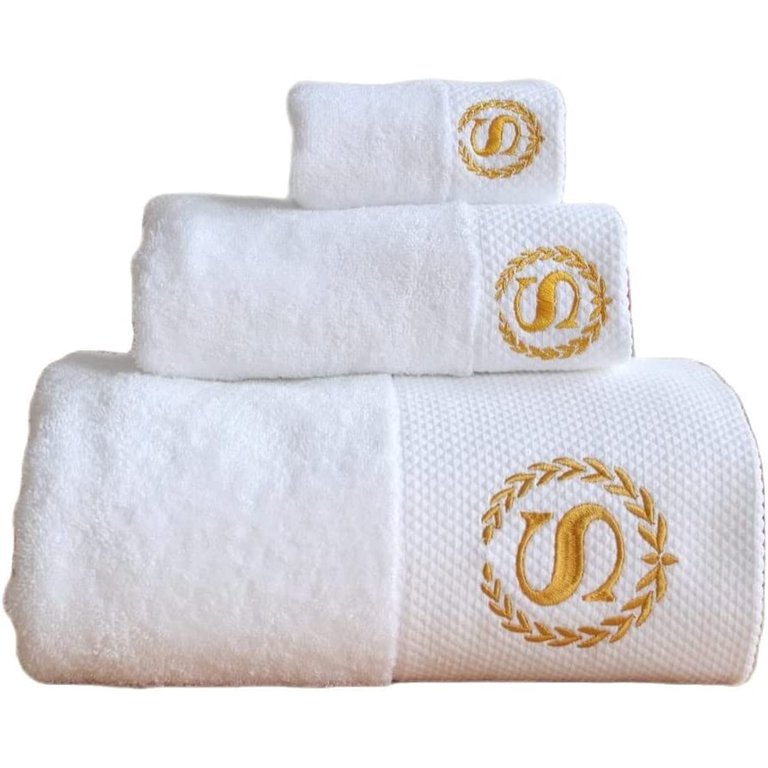 Conjunto de Toalhas de Banho personalizado.